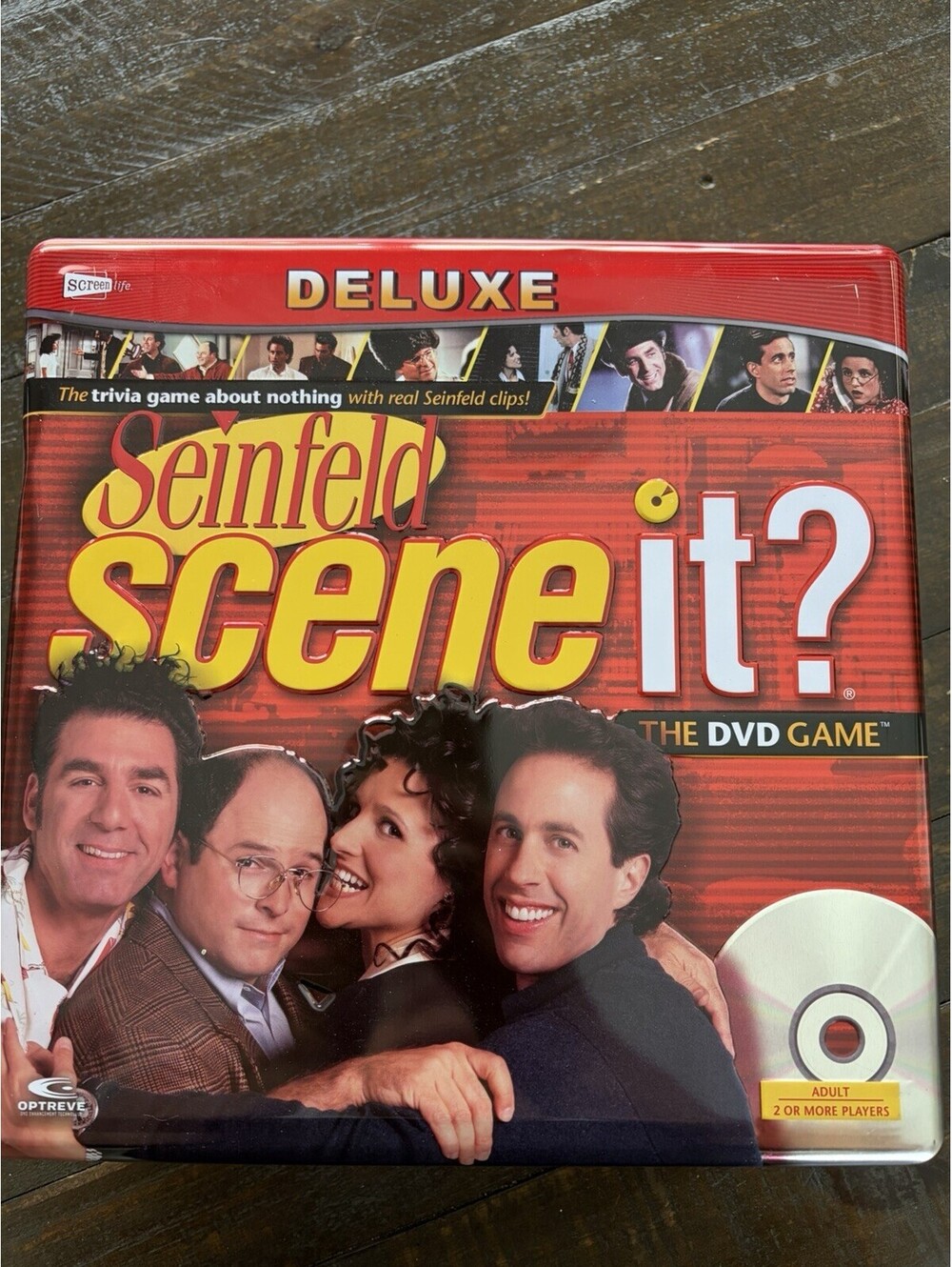 Seinfeld DVD Trivia Game Scene It? Deluxe 2008  Jerry Seinfeld